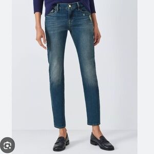 Frame Denim Le Garçon Indigo Jeans